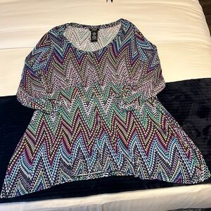 Premise Geometric Tunic Top